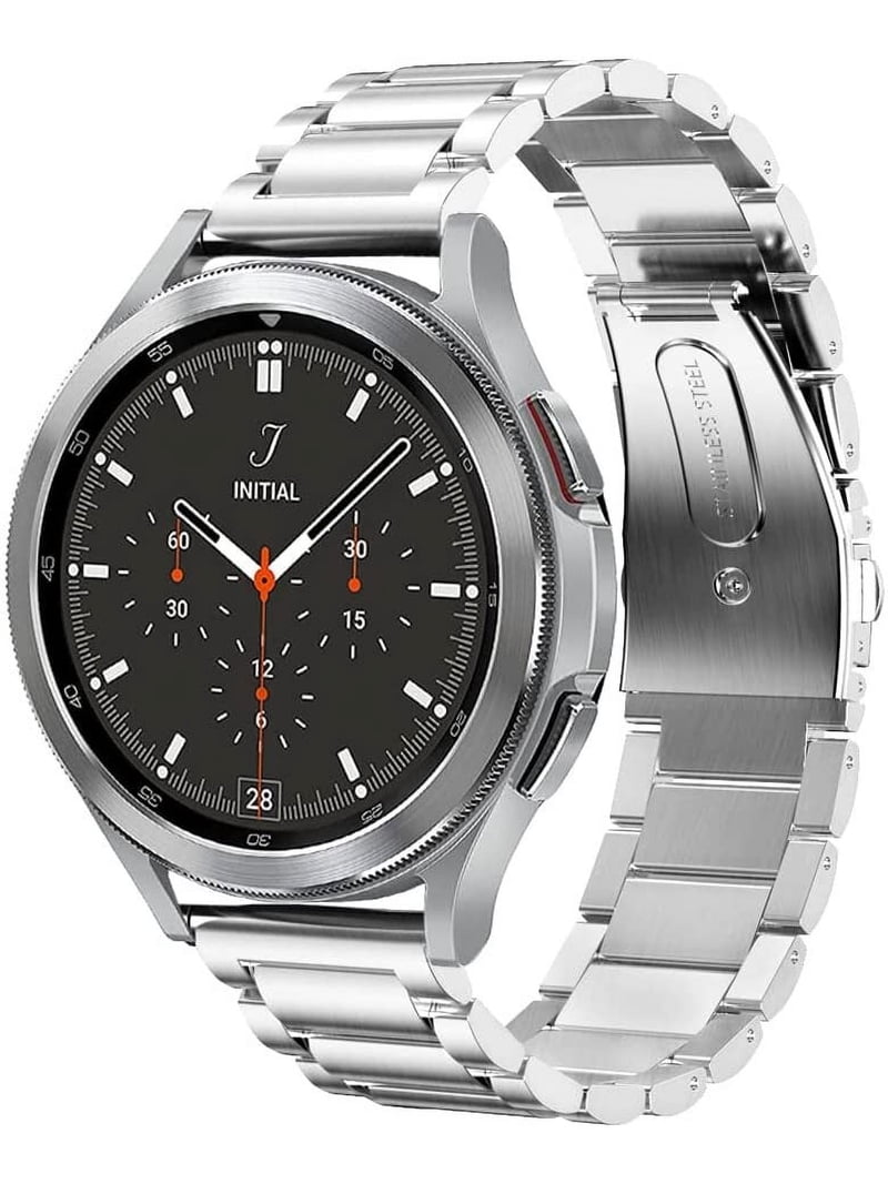 Watch Banf Stainless Steel Band Watch Strap For Samsung Galaxy Watch 4 Classic 46 ...