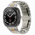 thumbnail image 1 of Stainless Steel Band for Samsung Galaxy Watch 8(40mm/44mm) & 8 Classic, Adjustable Link & Butterfly Clasp, 1 of 6
