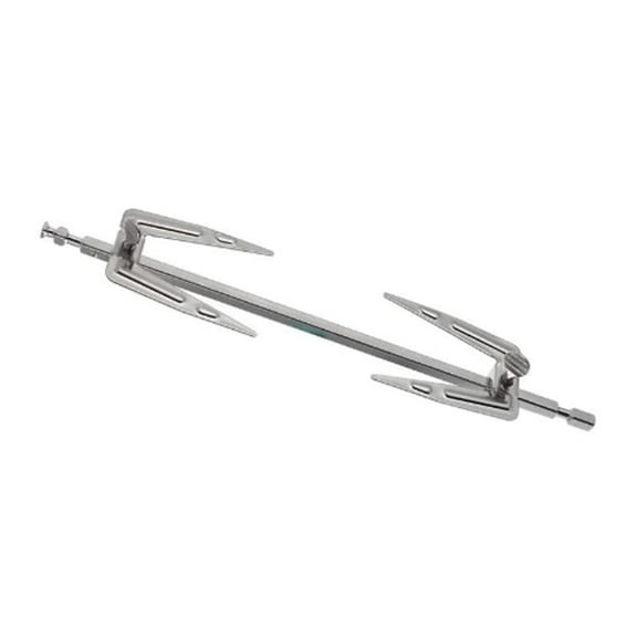 Stainless Steel Barbecue Forks Set Heavy Duty Grill Meat Turner Spit Rods for Roasting Chicken Fish and Air Fryer Cooking