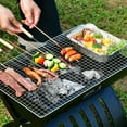 thumbnail image 1 of Stainless Steel Barbecue Grill Net Outdoor Cooking Tool Flat Grill Rack for Home Picnics, 1 of 6