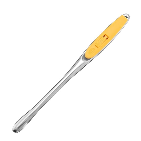 Stainless Steel Barbecue Tongs With Nonslip Handle Easy Storage Kitchen Essential For Grilling Flipping Serving