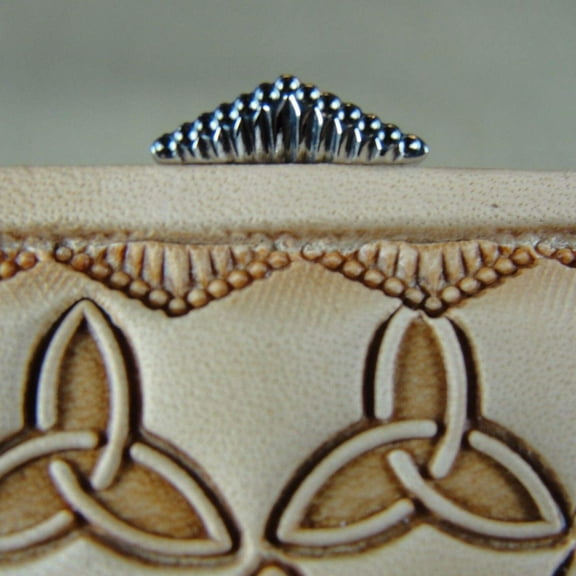 Stainless Steel Barry King - V Dot Border Stamp, Barry King Leather Stamping Tool