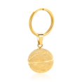 thumbnail image 1 of Stainless Steel Basketball Funeral Cremation Urn Pendant Keychian for Cremation Ashes Urn Keyring Lockets for Ashes of Loved One Memorial Jewelry, 1 of 7