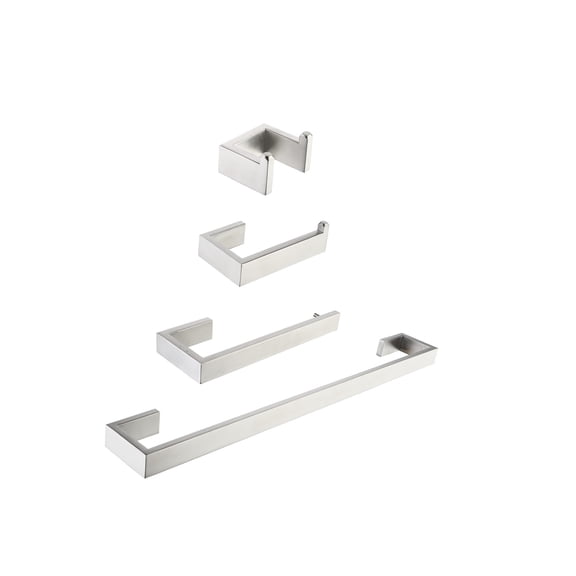 Stainless Steel Bathroom Fixture Set | Suitable for Bathrooms and Outdoor Areas | Corrosion-Resistant Construction | Fast Installation Keeps Home Neat