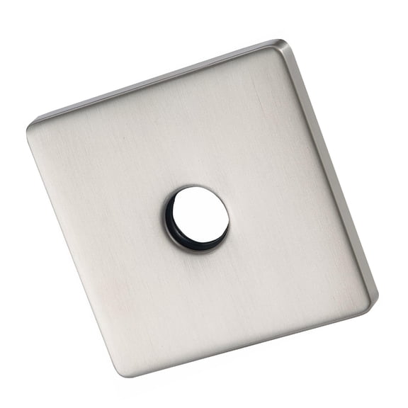 Stainless Steel Bathroom Flanges Cover for Shower Pipe Hide Imperfections Easyly Installation Square Size