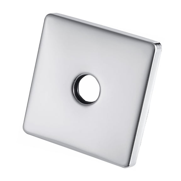 Stainless Steel Bathroom Flanges Cover for Shower Pipe Hide Imperfections Easyly Installation Square Size