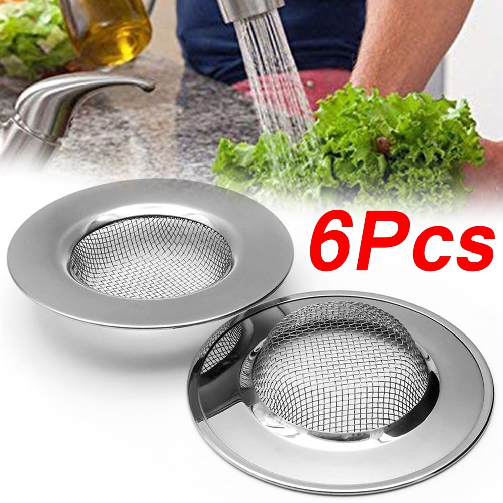 1pc Stainless Steel Bathtub Hair Catcher Stopper Shower Drain Hole Filter  With Handle Metal Sink Strainer Floor Drain For Kitchen