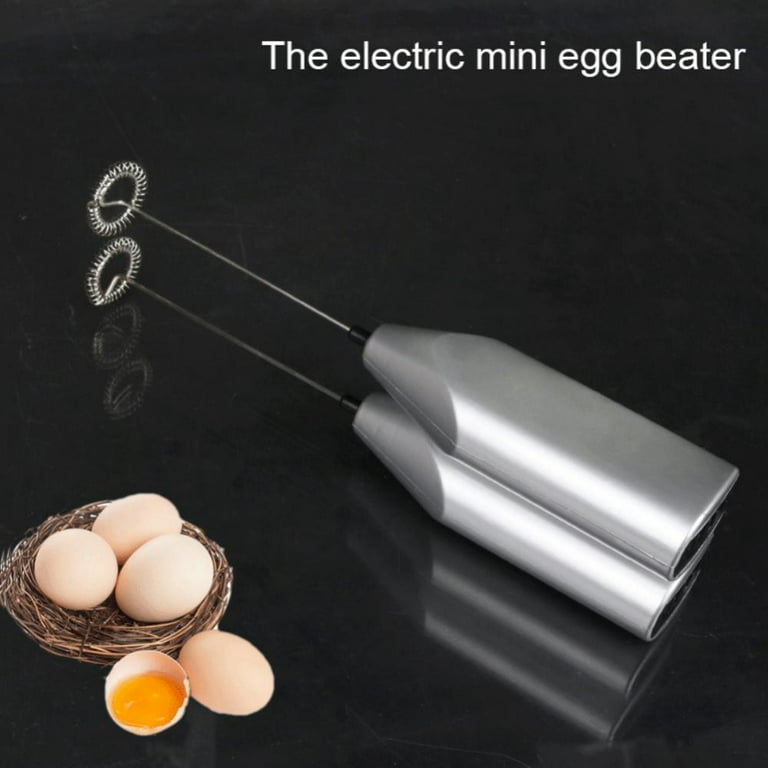 Milk Frother, Coffee Frother, Electric Whisk, Electric Mini Kitchen Stirrer  Milk Frother Handheld Coffee Egg Milk Shake Mixer Stainless Steel Battery