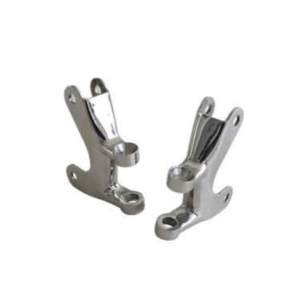 Stainless Steel Batwing Brackets, Raw