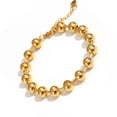 thumbnail image 1 of Stainless Steel Beaded With 6mm Or 8mm Beads For Women And Men Polished Design For Daily Wear, 1 of 9