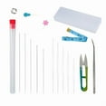 thumbnail image 1 of Stainless Steel Beading Needle Set Long Straight Big Eye Beading Tools, 1 of 19