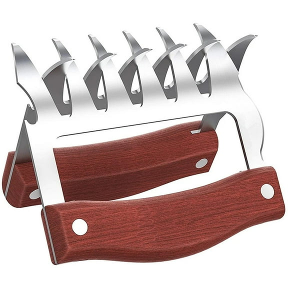 Stainless Steel Bear Claws Meat Shredder & Bottle Opener - Perfect for BBQ, Meat Carving, and Everyday Kitchen Needs/2pcs