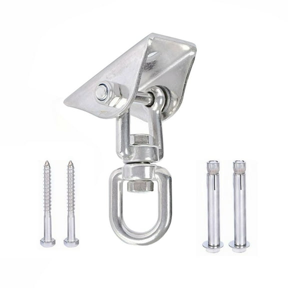 Stainless Steel Bearing Hook Fixed Plate for Swing and Sandbag Installation Durable and Easy to Use