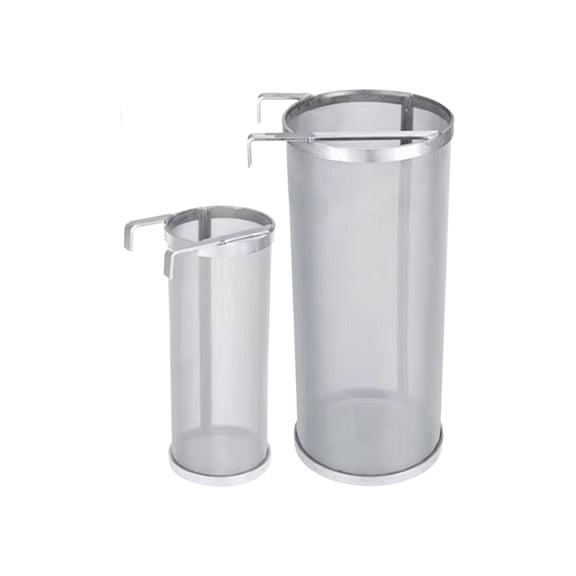 Stainless Steel Beer Filter Tube with Dual Handles for Home Brewing and Craft Beer Making Mesh Hop Strainer for Kettle Fermenter