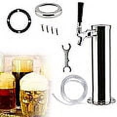 Beer Dispenser Kit Draft Beer Kegerator Tower Stainless Steel Beer Dispenser