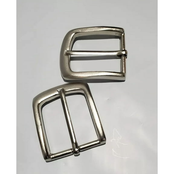 Stainless Steel Belt Buckle, Durable Pin Belt Buckle for Men and Women, Fits 1.5" Belts, Classic and Stylish Design