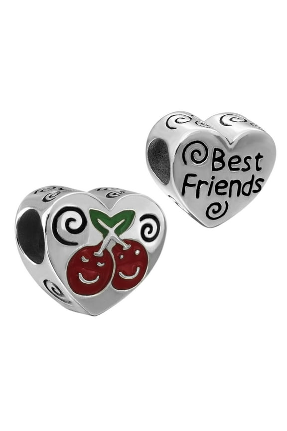 Stainless Steel Best Friends Charms