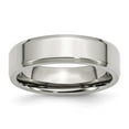 thumbnail image 1 of Stainless Steel Beveled Edge 6mm Polished Band, 1 of 7