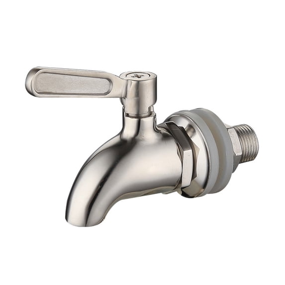 Stainless Steel Beverage Dispenser Spigot Faucet - Replacement for Drink Jugs