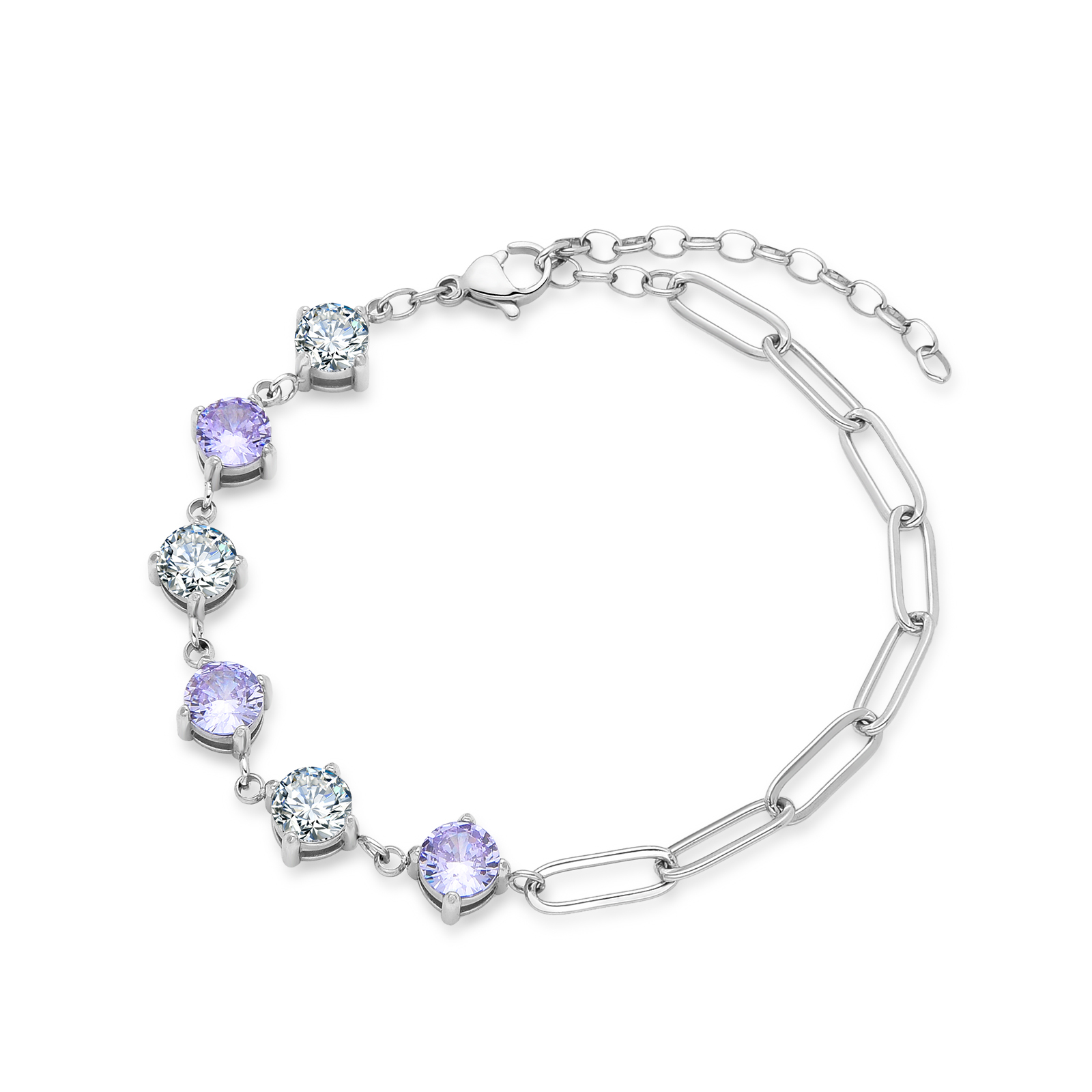 Connections from Hallmark Stainless Steel Glitter Paper Heart Paw