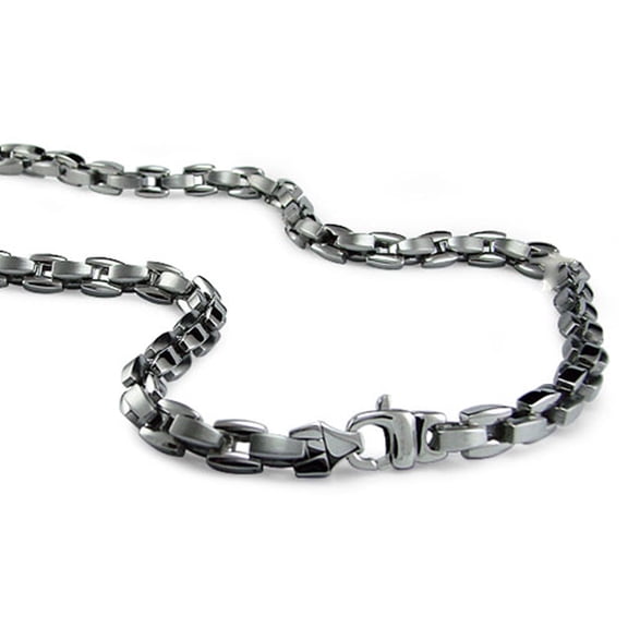 Stainless Steel Biker Chain Link Necklace