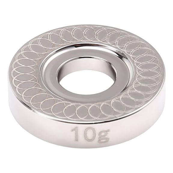 Stainless Steel Billiard Cue Balance Ring 10g for Snooker Cues, Counterweight