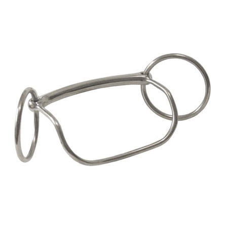 Stainless Steel Billy Haughton Bit without Leather