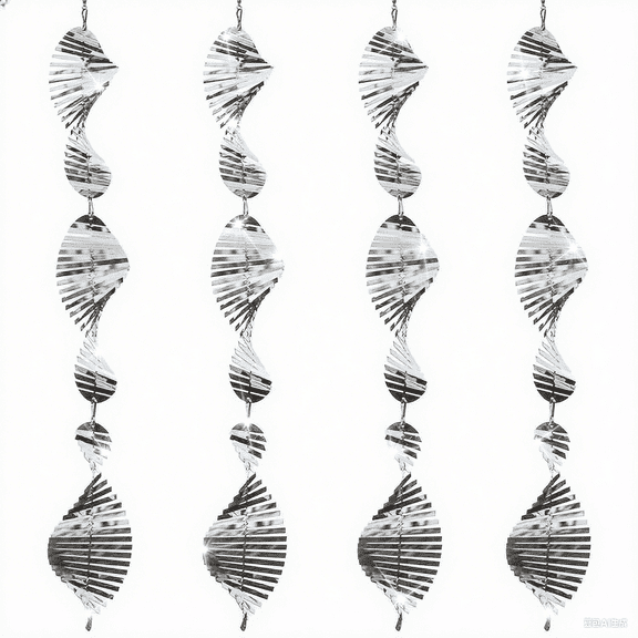 Stainless Steel Bird Deterrents for Outside,3D Wind Spinners Outdoor Decor,12 Discs Reflective Bird Scare Discs 4 Set Bird Reflectors to Keep Woodpecker Pigeon Away from Patio Yard Porch House Window