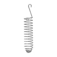 thumbnail image 1 of Stainless Steel Bird Feeder & Pet Fruit Basket Small Size With Anti-Slip Clip, Hanging Spring Design For Outdoor Birds, Small Pet Feeding Station, 1-Pack, 1 of 3