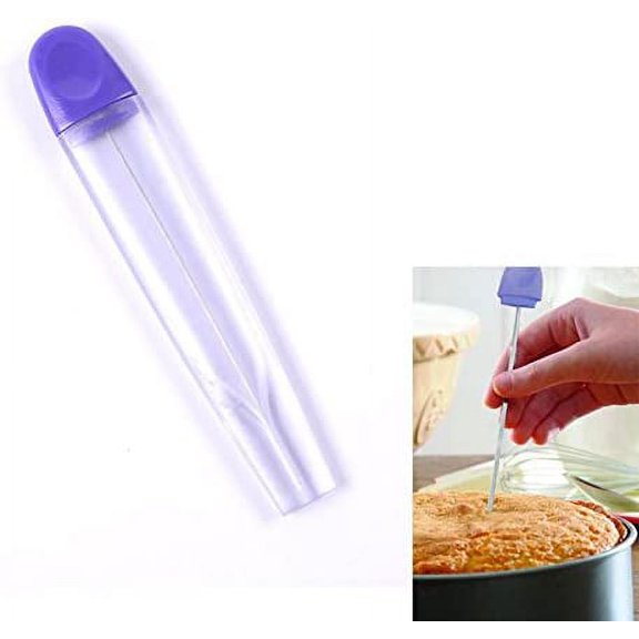 Stainless Steel Biscuit Cake Tester Skewer Needle Long Stirring Rod Testing Tools