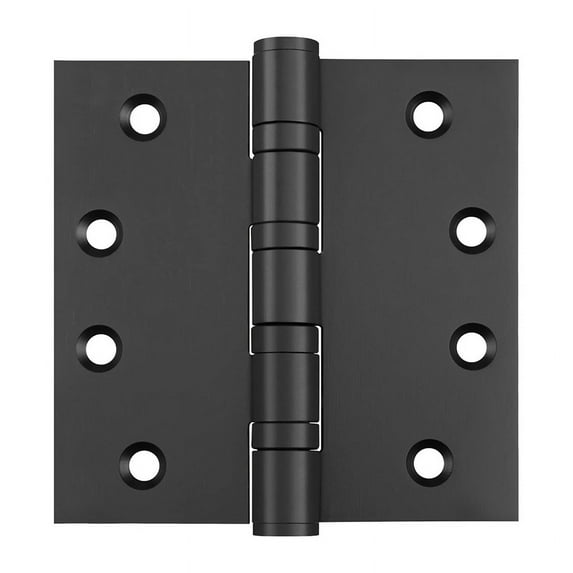 Stainless Steel Black 4Inch Door Hinges for Exterior Doors Bearing Door Hinges 4In X 4In Door Hinges 3PACK