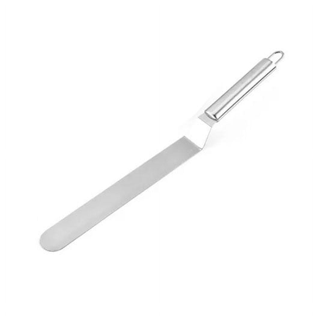 Stainless Steel Blade Offset Spatula Portable Cream Icing Spatula for Pastry Cake Decoration