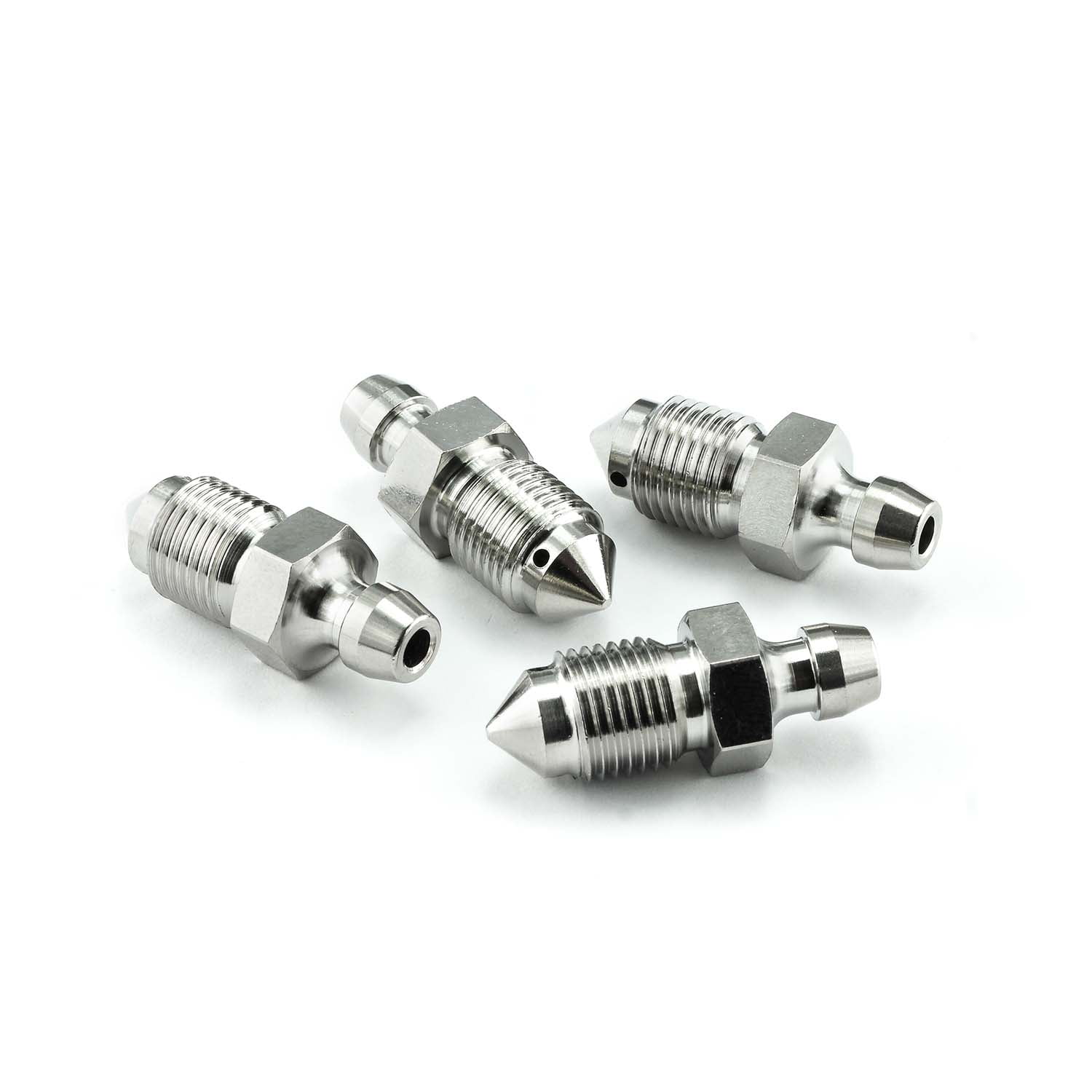 Stainless Steel Bleed Nipple M10 Clutch Pack x4 (SSBN104Z3)
