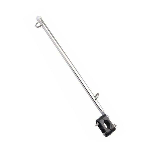 Stainless Steel Boat Flags Poles Easy Mounting Boat Flags Poles Stainless Steel Rails Mount Boat Flags Poles Marine