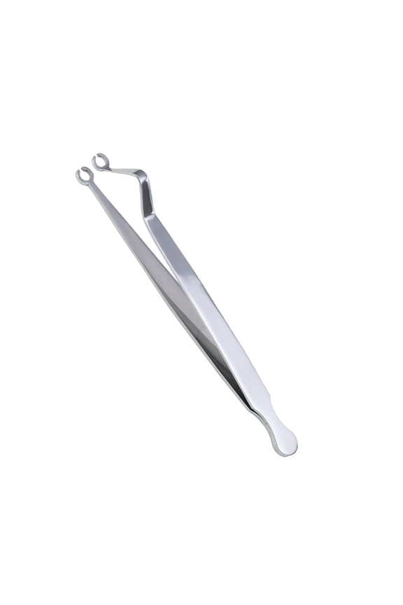 Stainless Steel Body Piercing Tool Body Piercing Forceps Ear Piercing Clamp Piercing Plier Nose Lip Septum Piercing Tool
