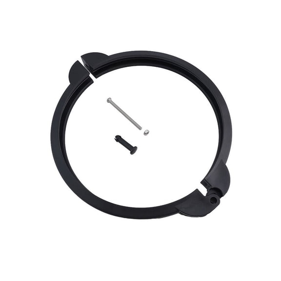Stainless Steel Bolt Clamp Collar Ring 10 Inch Black Clamp Collar Ring For Plastic Pump Parts Replacement
