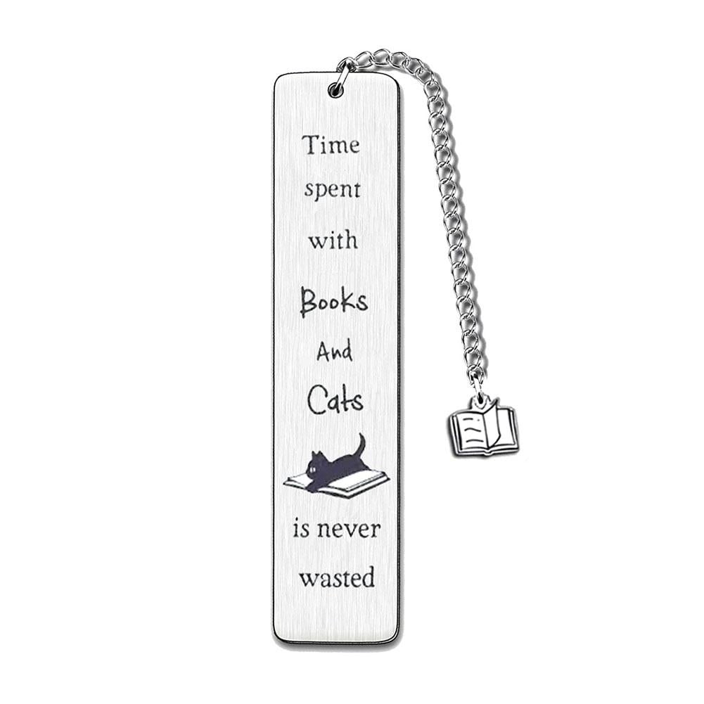 Stainless Steel Bookmark Lettering Slogan Bookmark For Pages Books stainless-steel-bookmark-lettering-slogan-bookmark-for-pages-books
