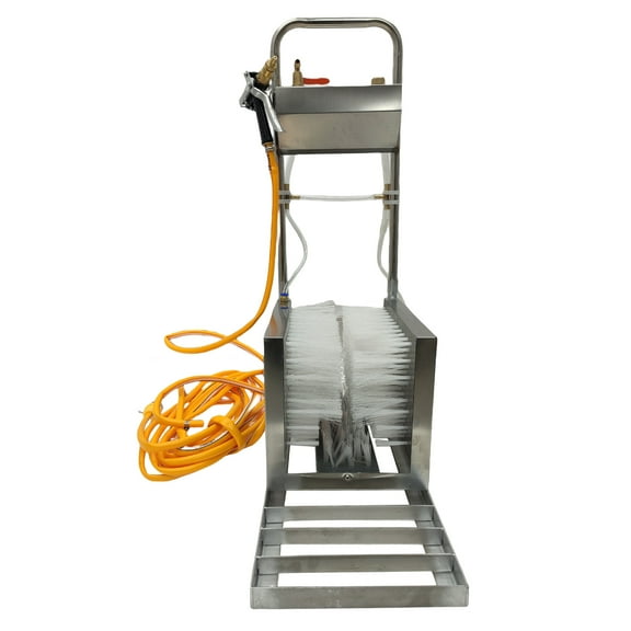Stainless Steel Boot Scrubber Multifunctional Rain Boot Cleaning Machine For Farm Use