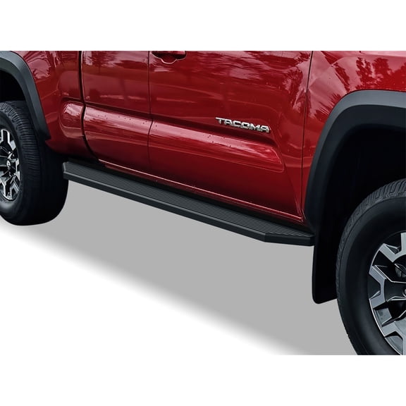 Stainless Steel Both Sides Running Board-H Series W2W 2005-2023 Toyota Tacoma Extended/Access Cab 6 ft Bed