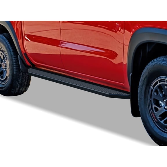 Stainless Steel Both Sides Running Board-H Series W2W 2005-2026 Nissan Frontier Crew Cab 5 ft Bed