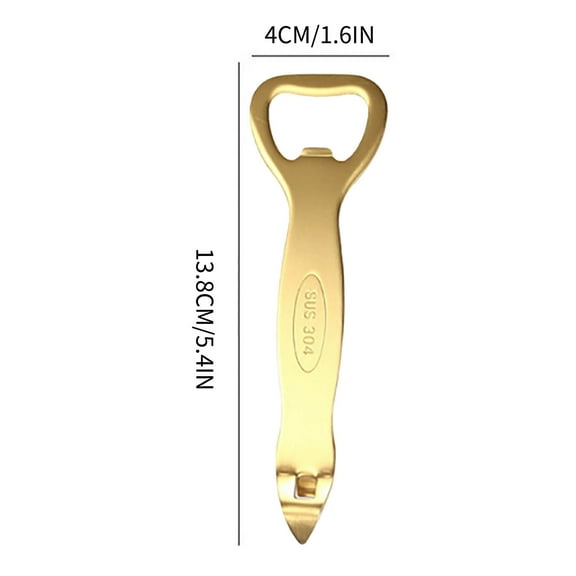 Stainless Steel Bottle Opener Creative Beer Bottle Opener Kitchen Accessories Gadget for Bar Kitchen Party Gift for Men Husband Father Boyfriend