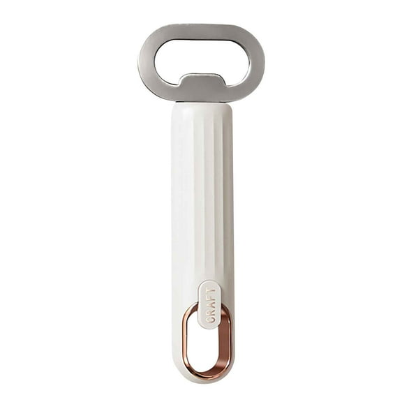 Stainless Steel Bottle Opener Kitchen Tool Beer Opener Household Bar Accessory Professional Grade Bottle Cap Remover Durable Metal Opener for Beer Soda Drink Bottles Easy Open