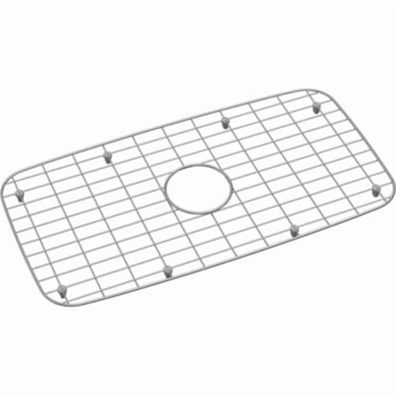 Stainless Steel Bottom Grid - Silver - 26 x 14.13 in. - Durable Design