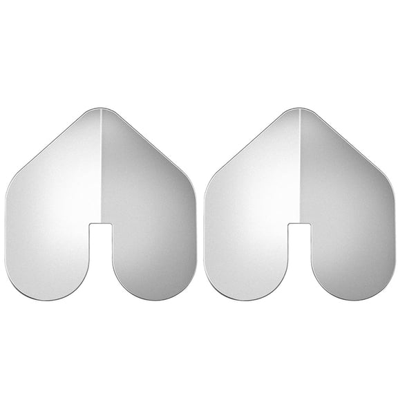 Stainless Steel Bow Protector for Boats 2 Pcs Scratch Resistant Sticker Guard