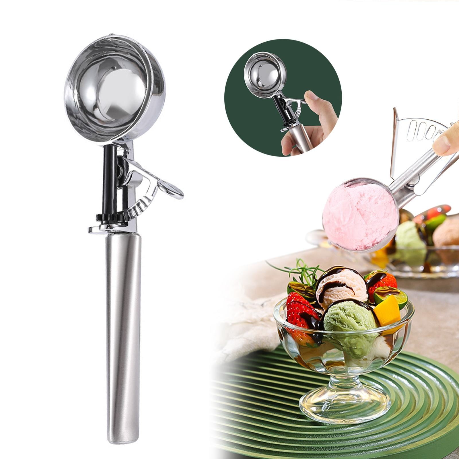 Stainless Steel Bowl Coffee Scoop For Ground Coffee Stainless Steel