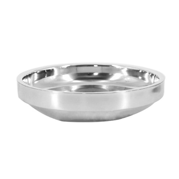 Stainless Steel Bowl Double-walled Insulated Rice Bowl Thermal Insulation Soup Bowl Thicken Anti-scalding Dishes Kitchen Flatware