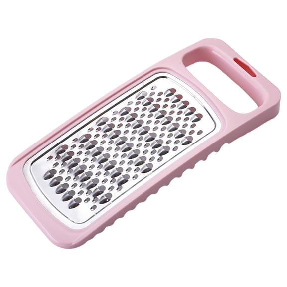 Stainless Steel Bowl Grater with Protective Sleeve for Kitchen, Handheld Grater for Meal-prep, Kitchen Grater Peeler Kitchen Appliances, Small Cheese Grater, Vegetable Grater, 1Pc(Pink,10.2x4.2")
