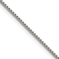 thumbnail image 1 of Stainless Steel Box Chain Styles Necklace Chisel Polished 1.2 mm 18 inch, 1 of 4