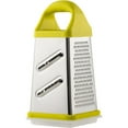 thumbnail image 1 of Stainless Steel Box Grater 4-Sided Multi-Function Vegetable Shredder & Slicer with Non-Slip Handle for Cheese, Fruits and Veggies, 1 of 1