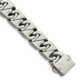 thumbnail image 1 of Stainless Steel Bracelet Chain Styles Link, Other Men's mm 8.5 in Chisel Polished Fancy Link, 1 of 6